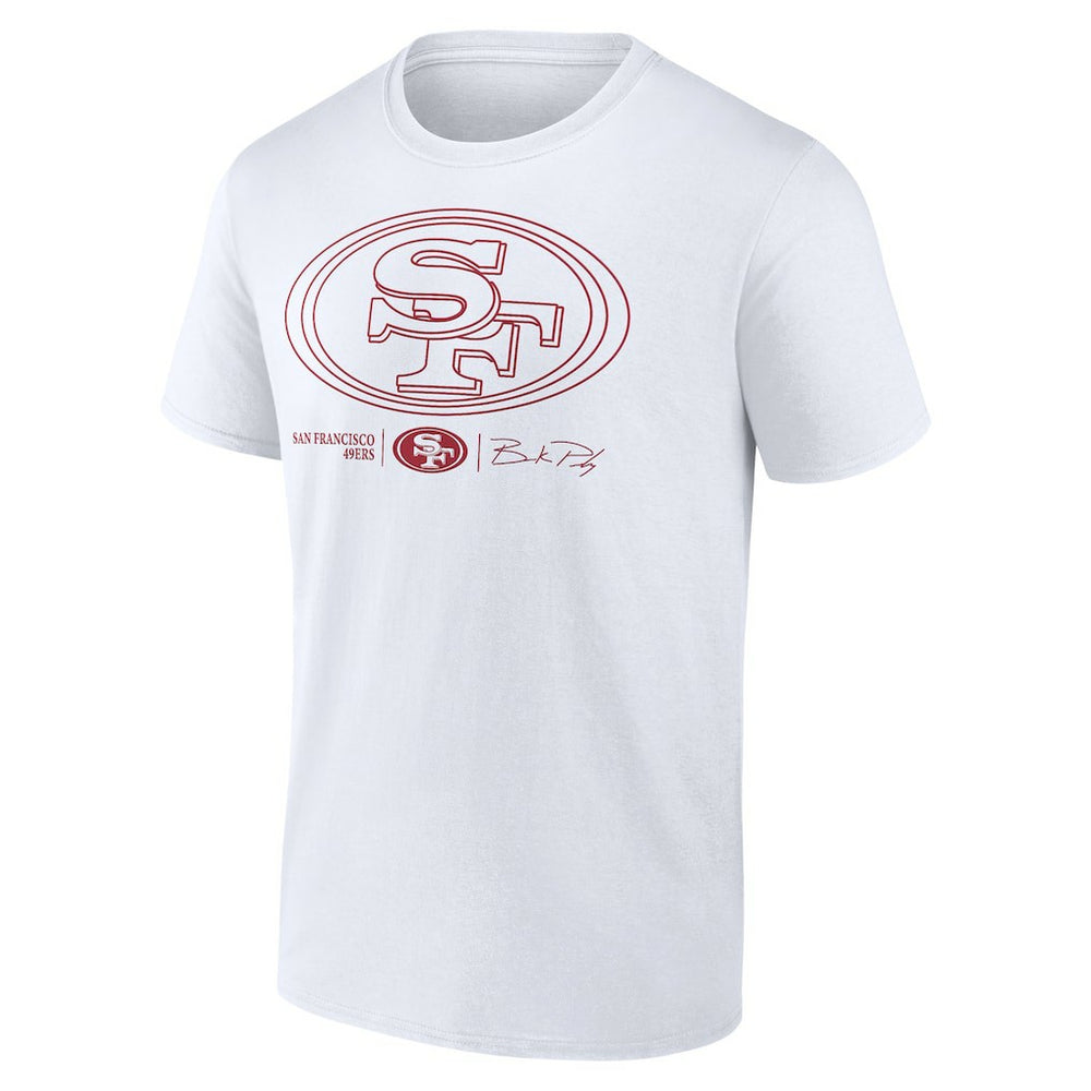 San Francisco 49ers  Brock Purdy  Outline Player T-Shirt
