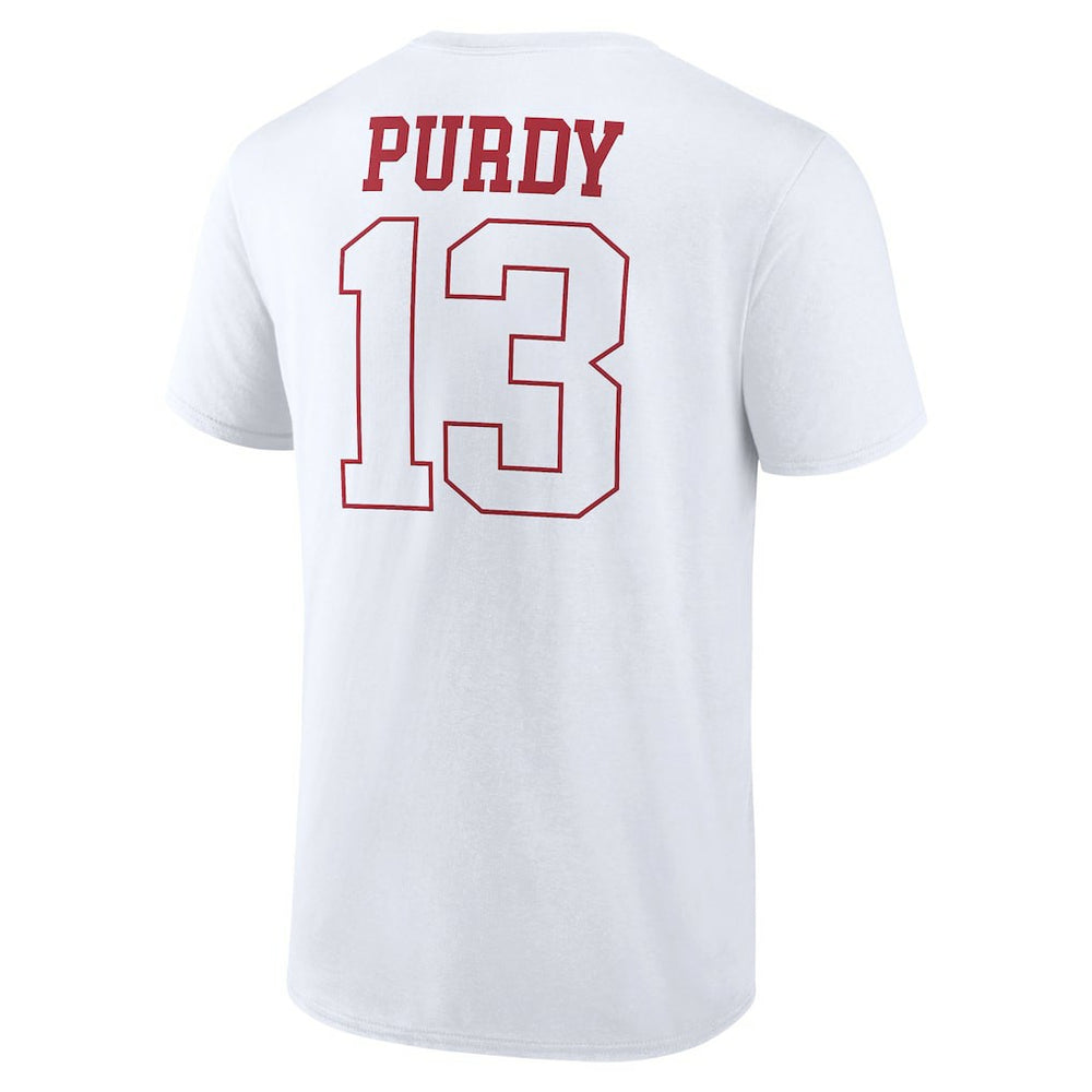 San Francisco 49ers  Brock Purdy  Outline Player T-Shirt