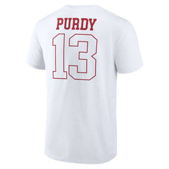 San Francisco 49ers  Brock Purdy  Outline Player T-Shirt