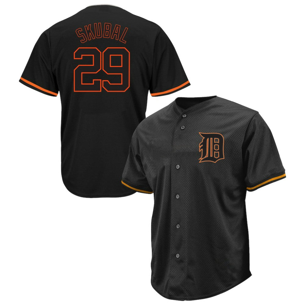 Tarik Skubal Detroit Tigers Profile Big & Tall Pop Fashion Jersey | MLB Sale