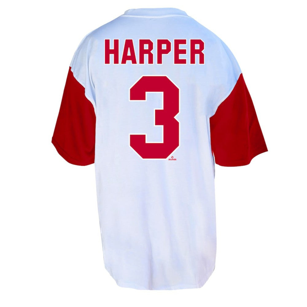 Bryce Harper Philadelphia Phillies Profile Big & Tall Player Name & Number T-Shirt | MLB Online