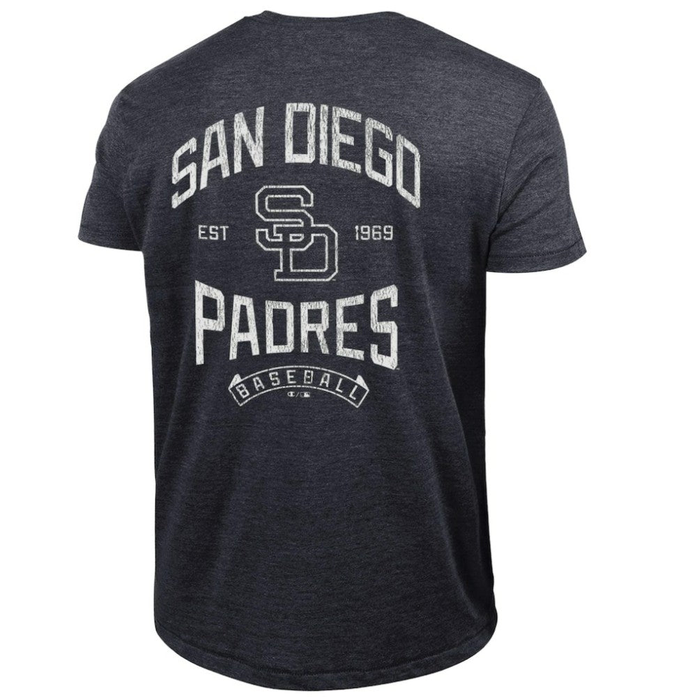 San Diego Padres Champion Vintage 3-Hit Tri-Blend T-Shirt | MLB Near me