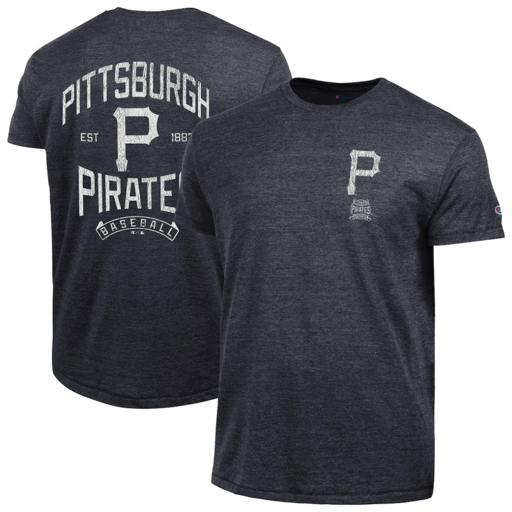 Pittsburgh Pirates Champion Vintage 3-Hit Tri-Blend T-Shirt | MLB Sale