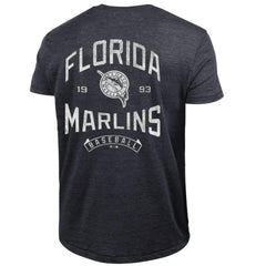 Miami Marlins Champion Vintage 3-Hit Tri-Blend T-Shirt | MLB Sale