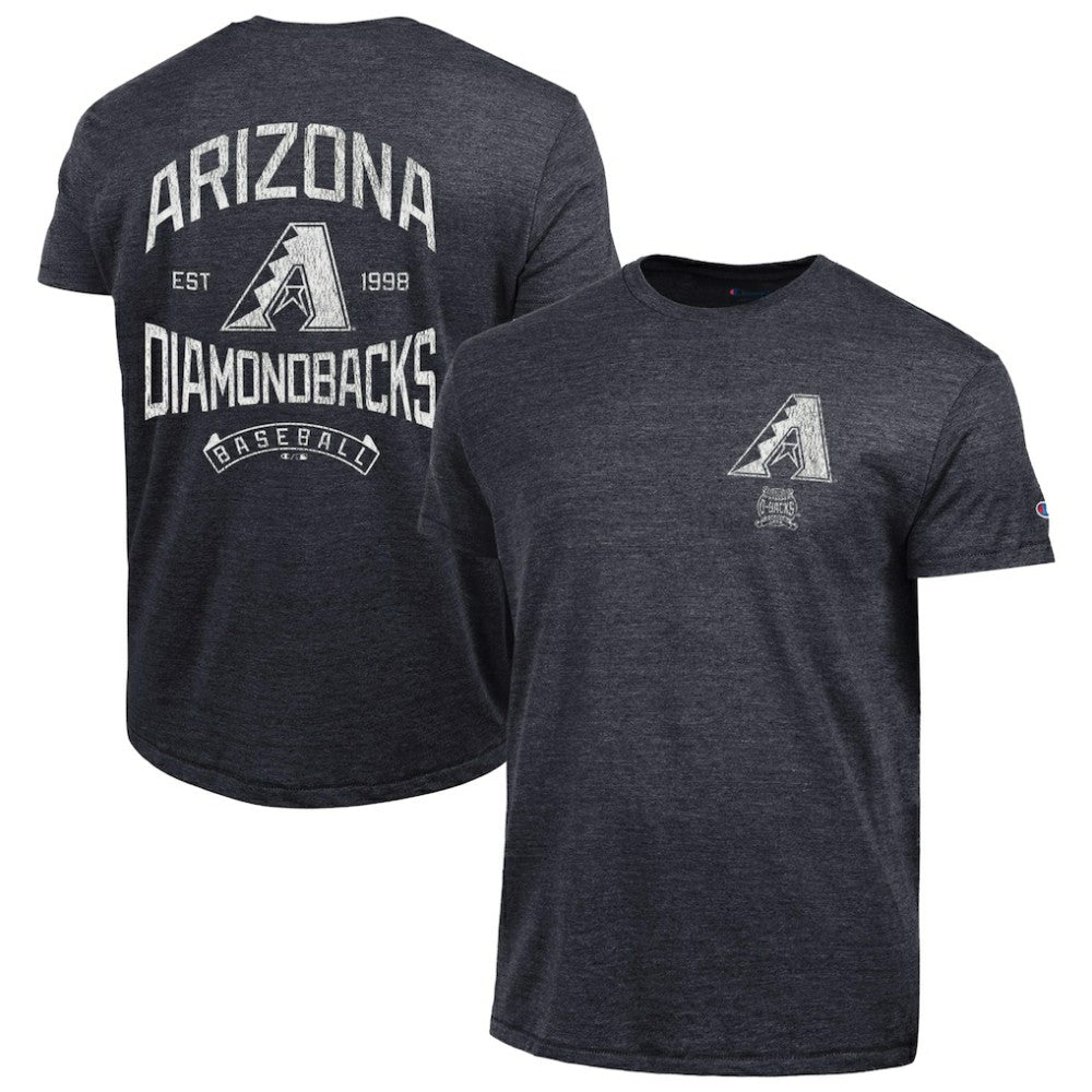 Arizona Diamondbacks Champion Vintage 3-Hit Tri-Blend T-Shirt | MLB On Sale
