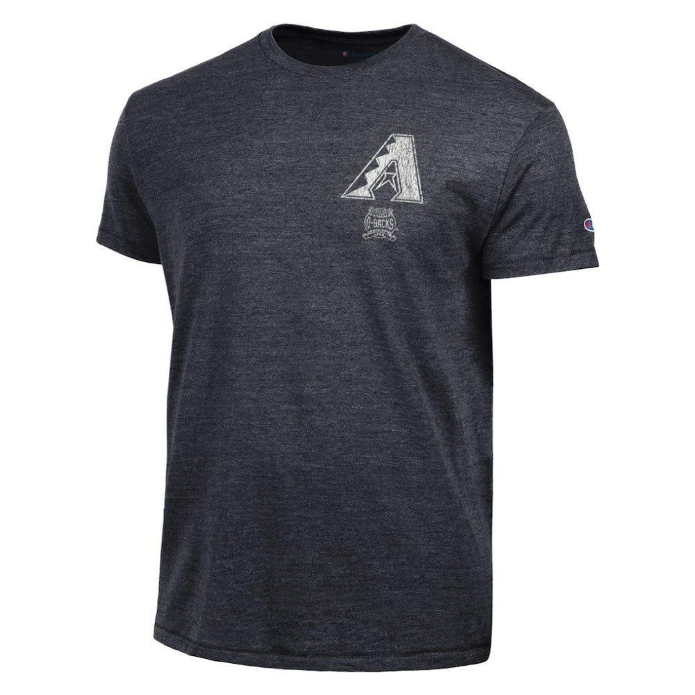 Arizona Diamondbacks Champion Vintage 3-Hit Tri-Blend T-Shirt | MLB On Sale