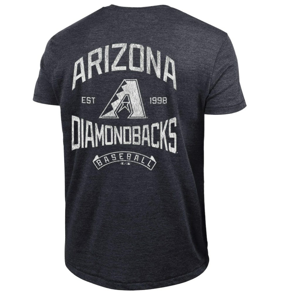Arizona Diamondbacks Champion Vintage 3-Hit Tri-Blend T-Shirt | MLB On Sale