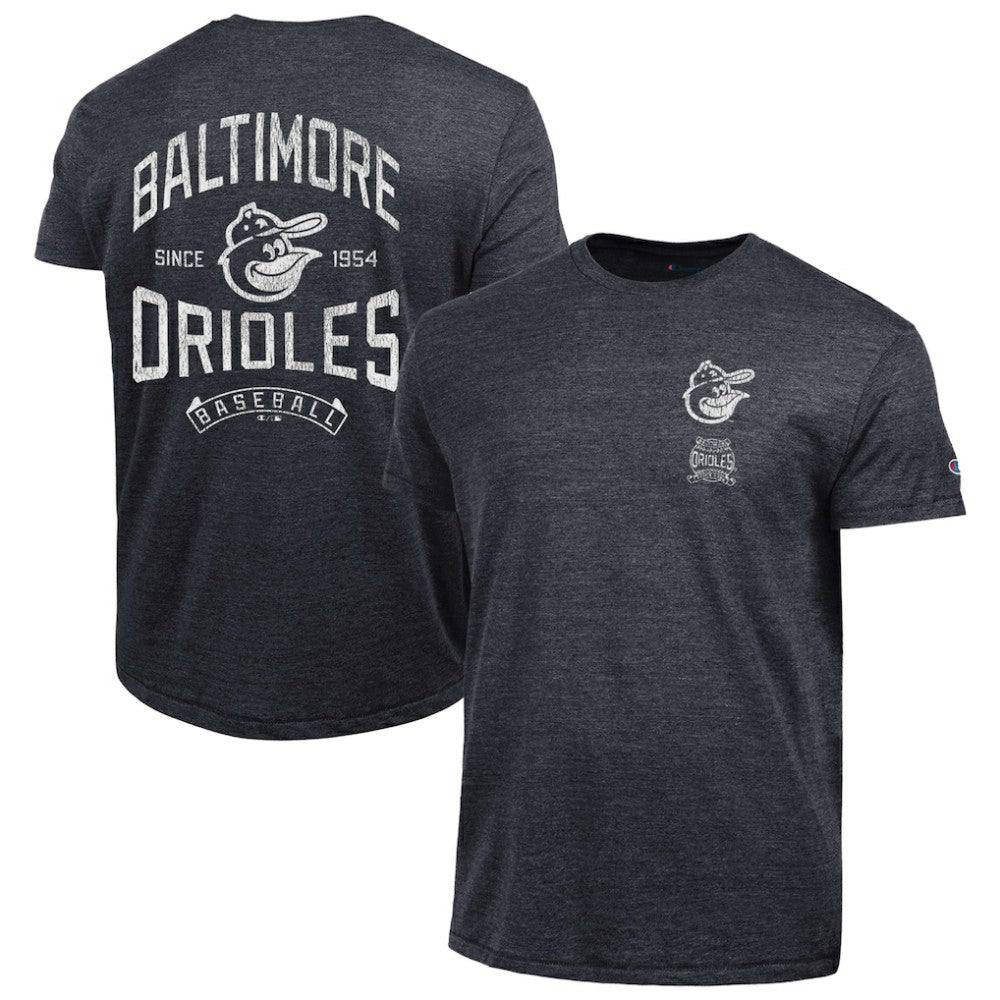 Baltimore Orioles Champion Vintage 3-Hit Tri-Blend T-Shirt | MLB Near me