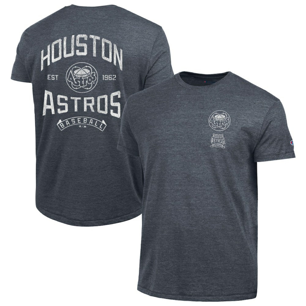 Houston Astros Champion Vintage 3-Hit Tri-Blend T-Shirt | MLB On Sale