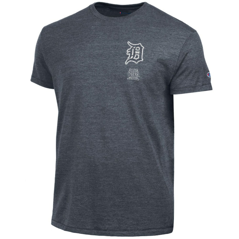 Detroit Tigers Champion Vintage 3-Hit Tri-Blend T-Shirt | MLB Discount