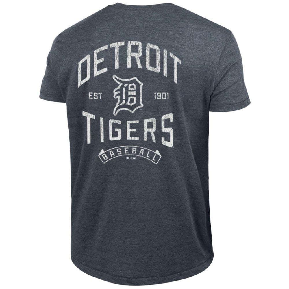 Detroit Tigers Champion Vintage 3-Hit Tri-Blend T-Shirt | MLB Discount