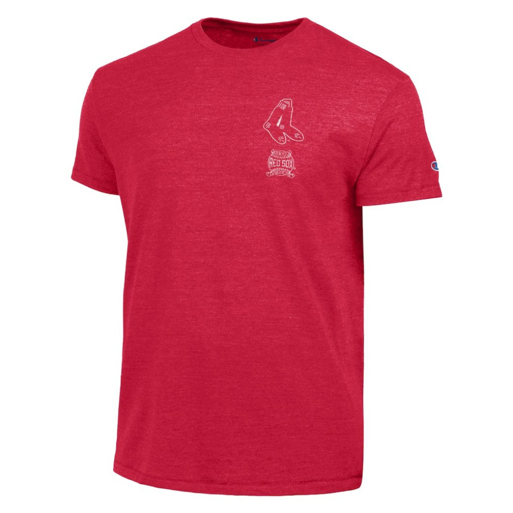 Boston Red Sox Champion Vintage 3-Hit Tri-Blend T-Shirt | MLB Discount