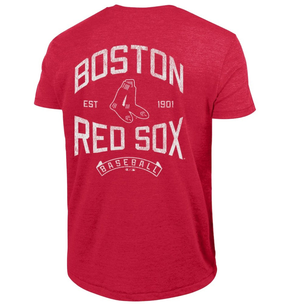 Boston Red Sox Champion Vintage 3-Hit Tri-Blend T-Shirt | MLB Discount