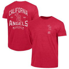 Los Angeles Angels Champion Vintage 3-Hit Tri-Blend T-Shirt | MLB On Sale