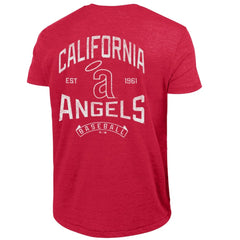 Los Angeles Angels Champion Vintage 3-Hit Tri-Blend T-Shirt | MLB On Sale