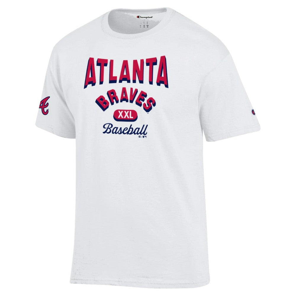 Atlanta Braves Champion 3-Hit Jersey T-Shirt | MLB New