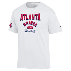 Atlanta Braves Champion 3-Hit Jersey T-Shirt | MLB New