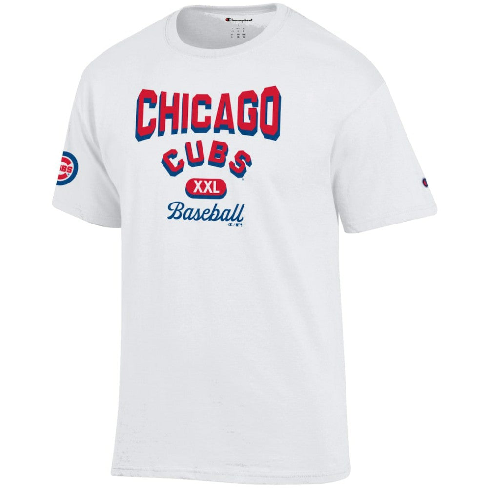 Chicago Cubs Champion 3-Hit Jersey T-Shirt | MLB Near me