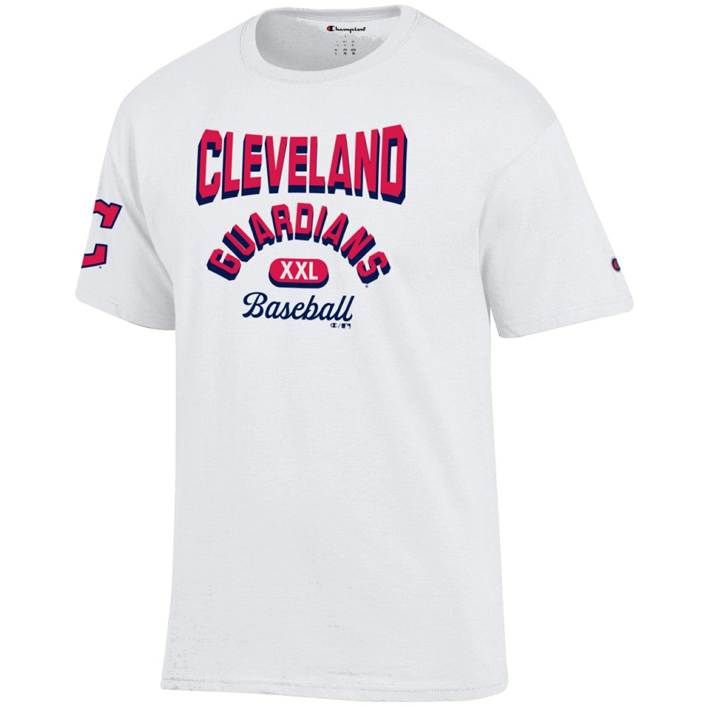 Cleveland Guardians Champion 3-Hit Jersey T-Shirt | MLB Discount