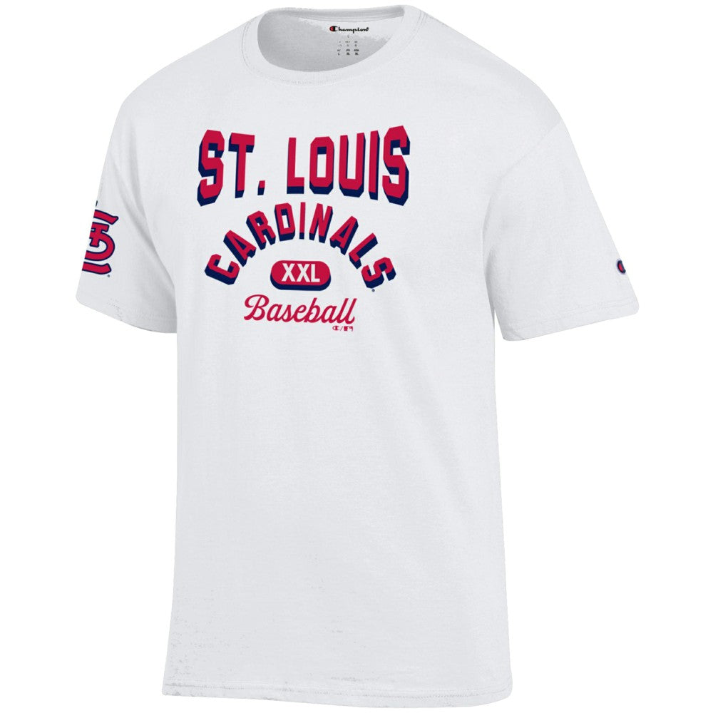 St. Louis Cardinals Champion 3-Hit Jersey T-Shirt | MLB Outlet