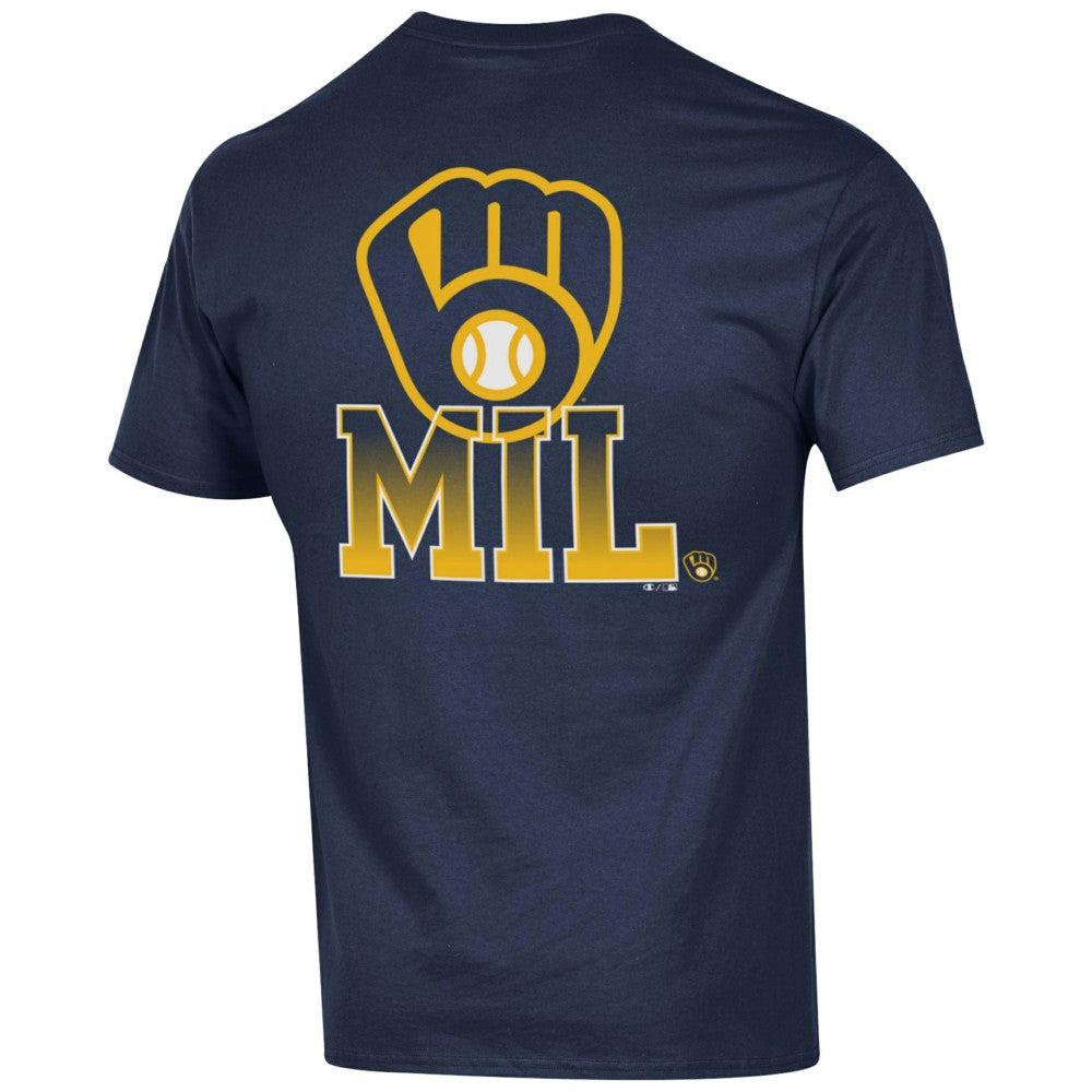 Milwaukee Brewers Champion Jersey T-Shirt | MLB Outlet