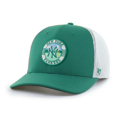 New York Yankees '47 Elevated Greens Adjustable Trucker Hat | MLB Discount