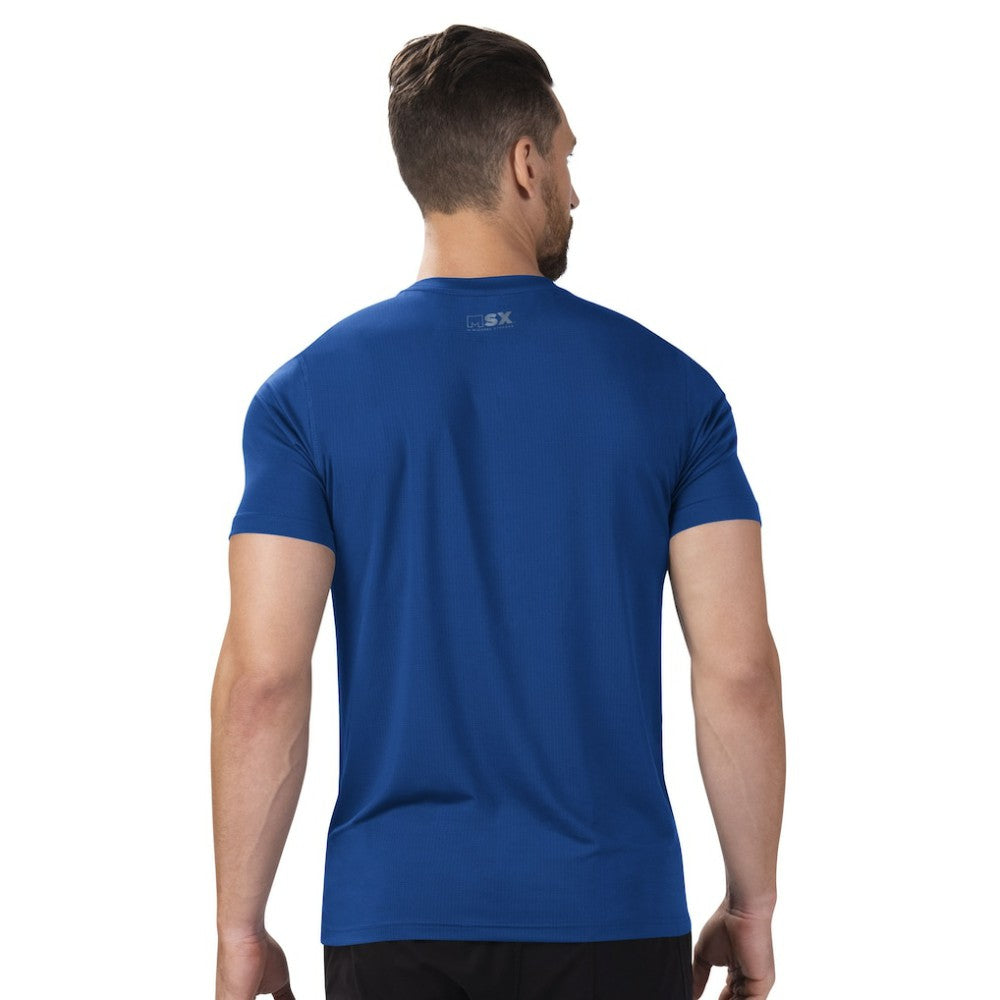 New York Rangers MSX by Michael Strahan Performance Team Graphic T-Shirt For Sale
