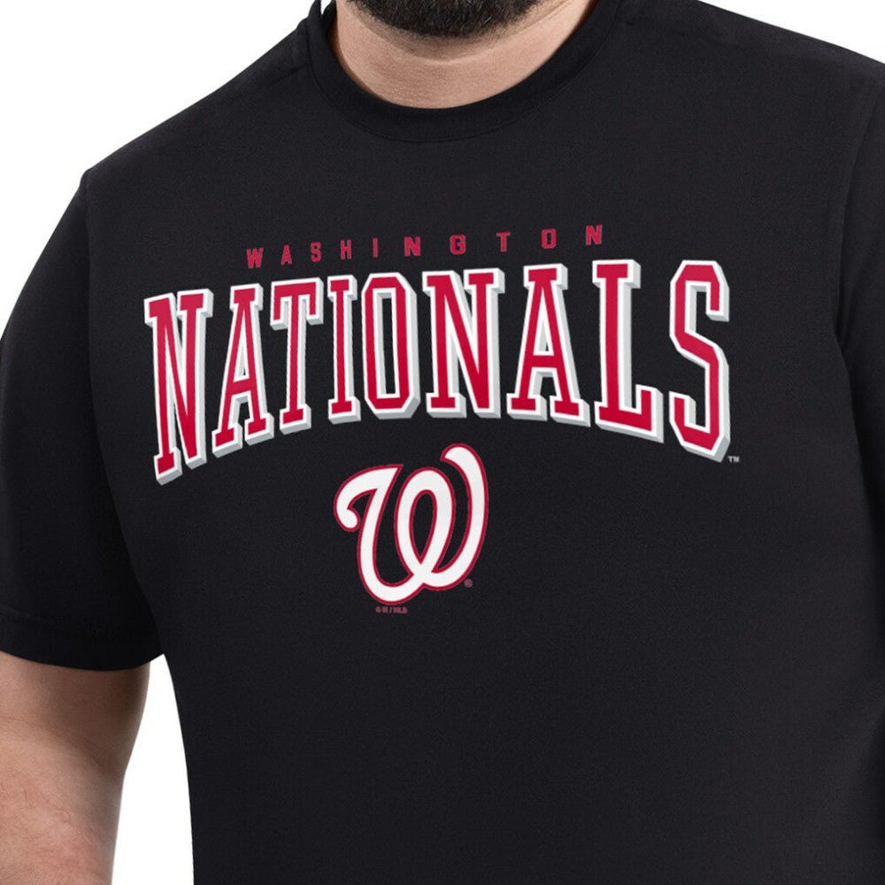 Washington Nationals G-III Sports by Carl Banks Adaptive Classic Team Spirit T-Shirt | MLB Shop