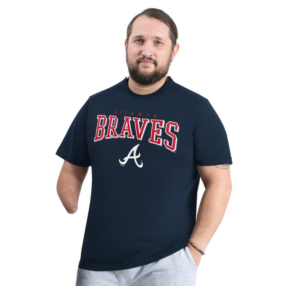 Atlanta Braves G-III Sports by Carl Banks Adaptive Classic Team Spirit T-Shirt | MLB US