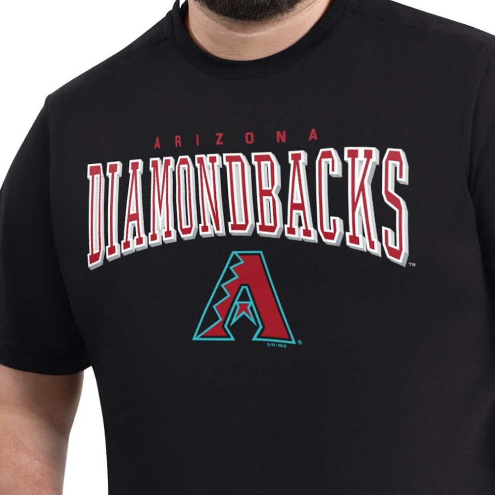 Arizona Diamondbacks G-III Sports by Carl Banks Adaptive Classic Team Spirit T-Shirt | MLB New