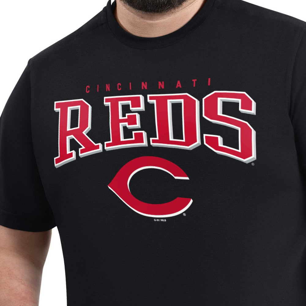 Cincinnati Reds G-III Sports by Carl Banks Adaptive Classic Team Spirit T-Shirt | MLB Shop