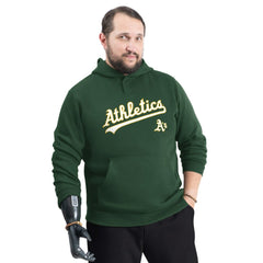 Athletics G-III Sports by Carl Banks Adaptive Lockup Fleece Hoodie | MLB On Sale