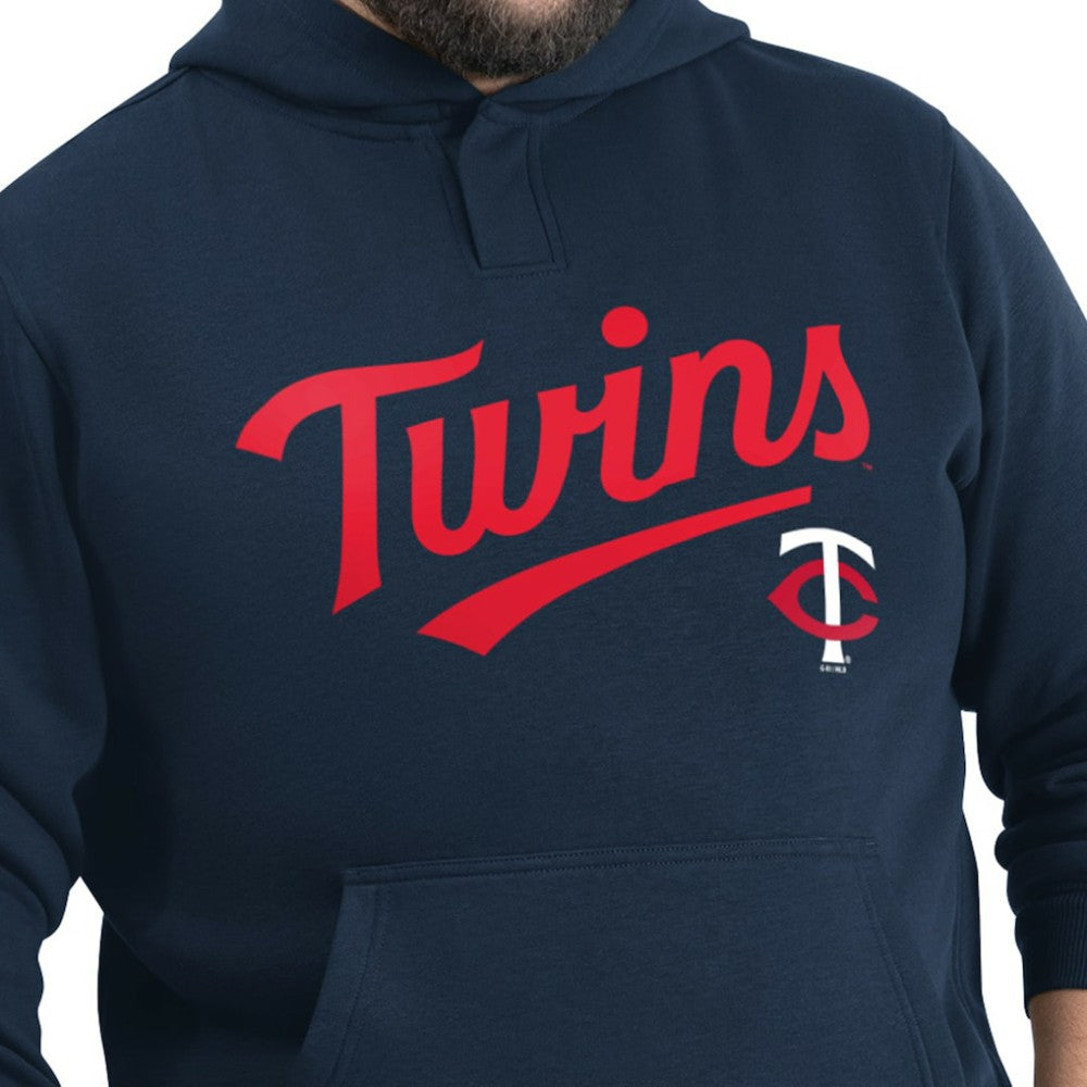 Minnesota Twins G-III Sports by Carl Banks Adaptive Lockup Fleece Hoodie | MLB US