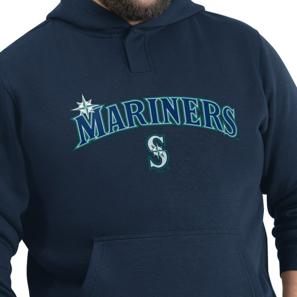 Seattle Mariners G-III Sports by Carl Banks Adaptive Lockup Fleece Hoodie | MLB On Sale