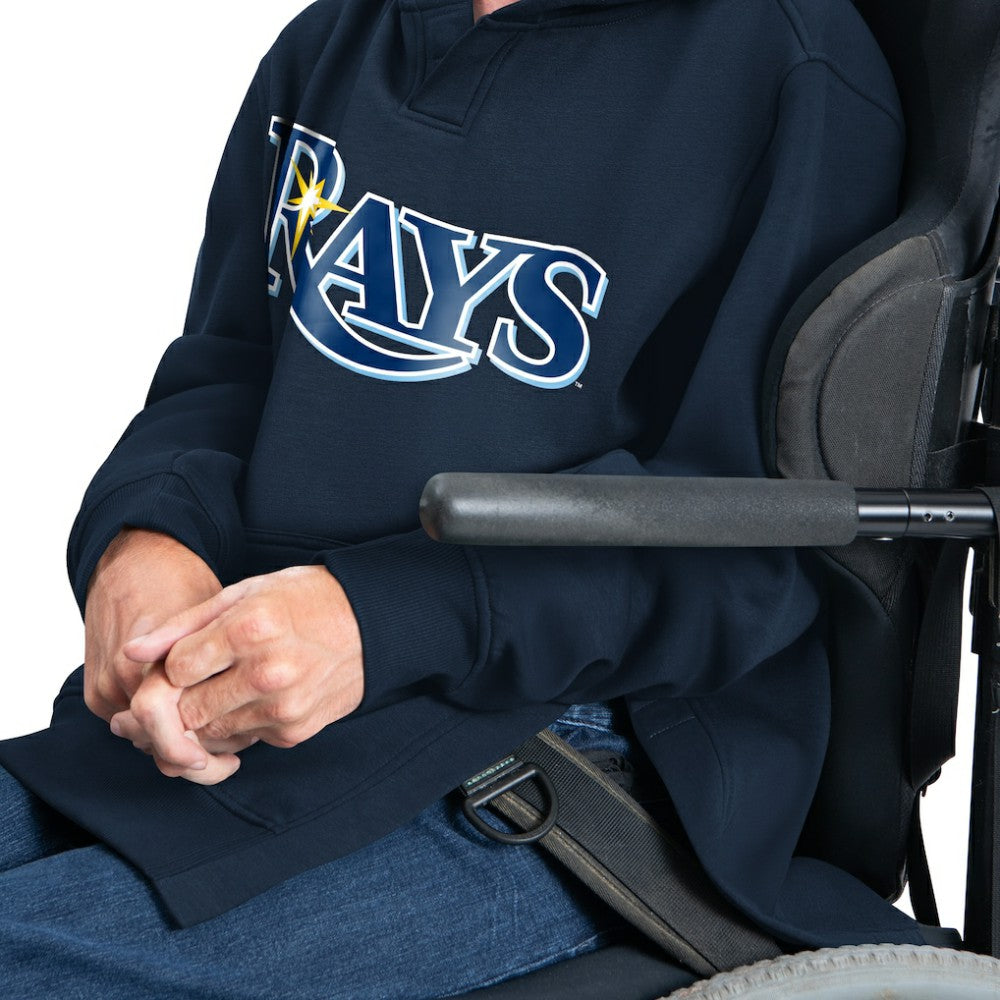 Tampa Bay Rays G-III Sports by Carl Banks Adaptive Lockup Fleece Hoodie | MLB Sale