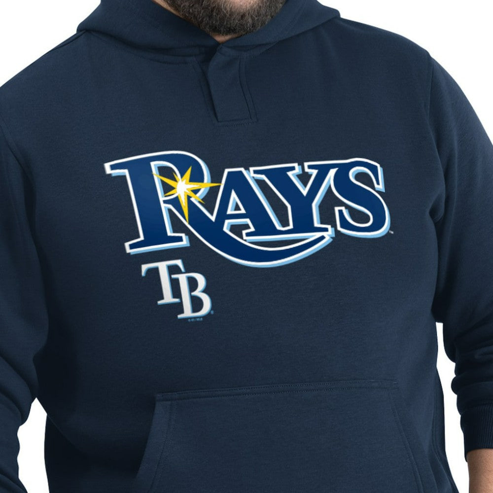Tampa Bay Rays G-III Sports by Carl Banks Adaptive Lockup Fleece Hoodie | MLB Sale
