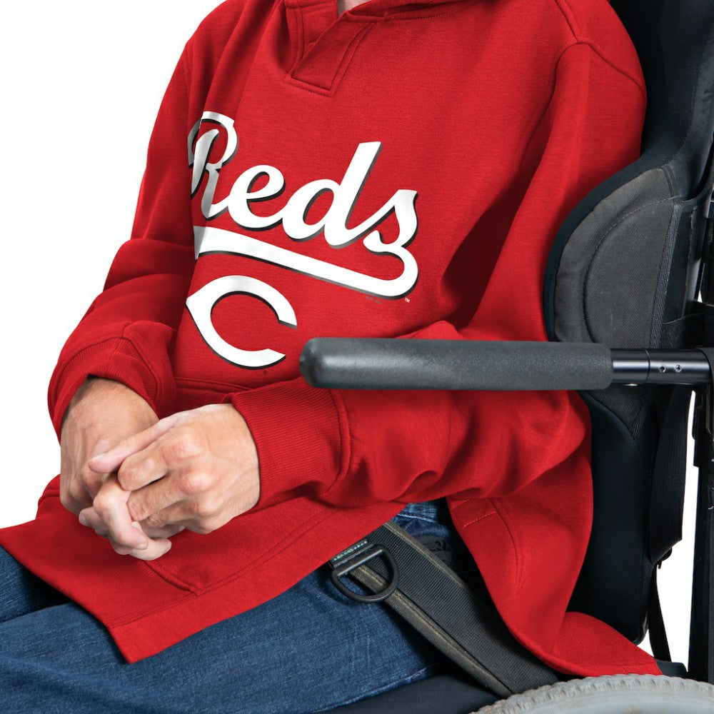 Cincinnati Reds G-III Sports by Carl Banks Adaptive Lockup Fleece Hoodie | MLB For sale