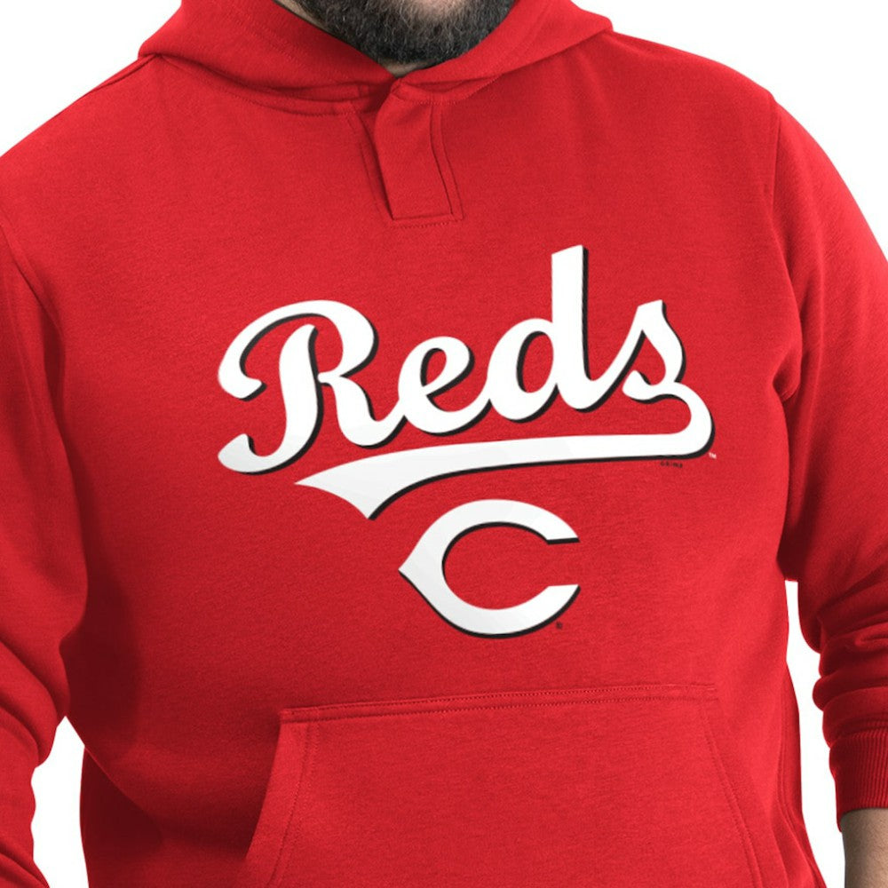 Cincinnati Reds G-III Sports by Carl Banks Adaptive Lockup Fleece Hoodie | MLB For sale