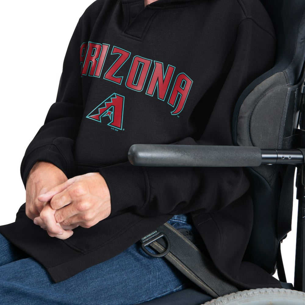 Arizona Diamondbacks G-III Sports by Carl Banks Adaptive Lockup Fleece Hoodie | MLB Discount