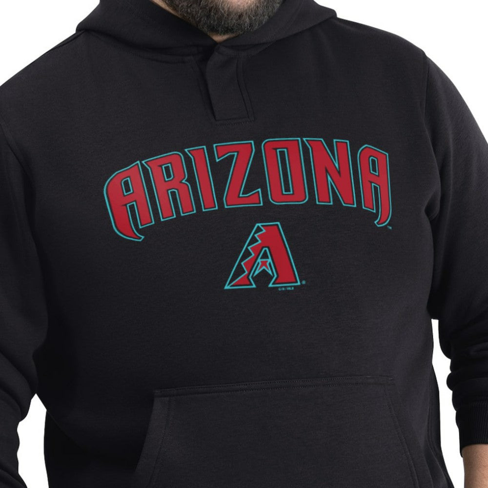 Arizona Diamondbacks G-III Sports by Carl Banks Adaptive Lockup Fleece Hoodie | MLB Discount