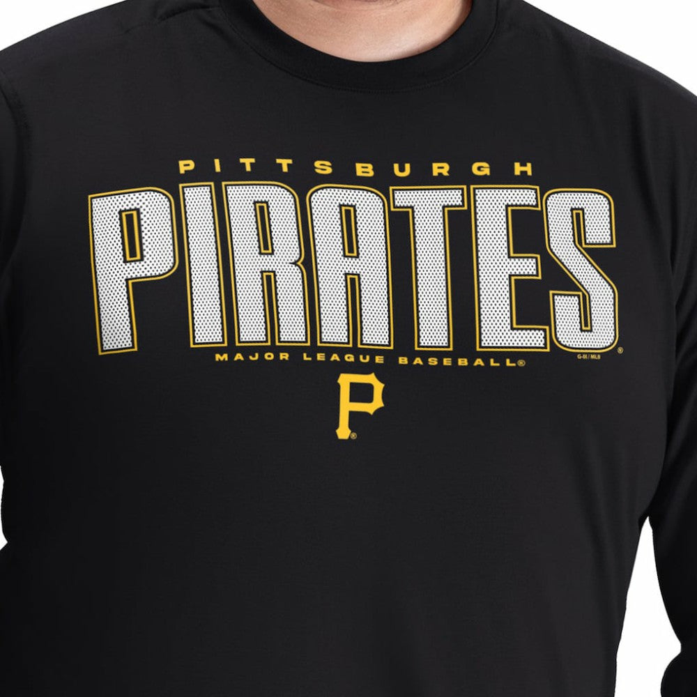 Pittsburgh Pirates G-III Sports by Carl Banks Adaptive Long Sleeve T-Shirt | MLB Near me