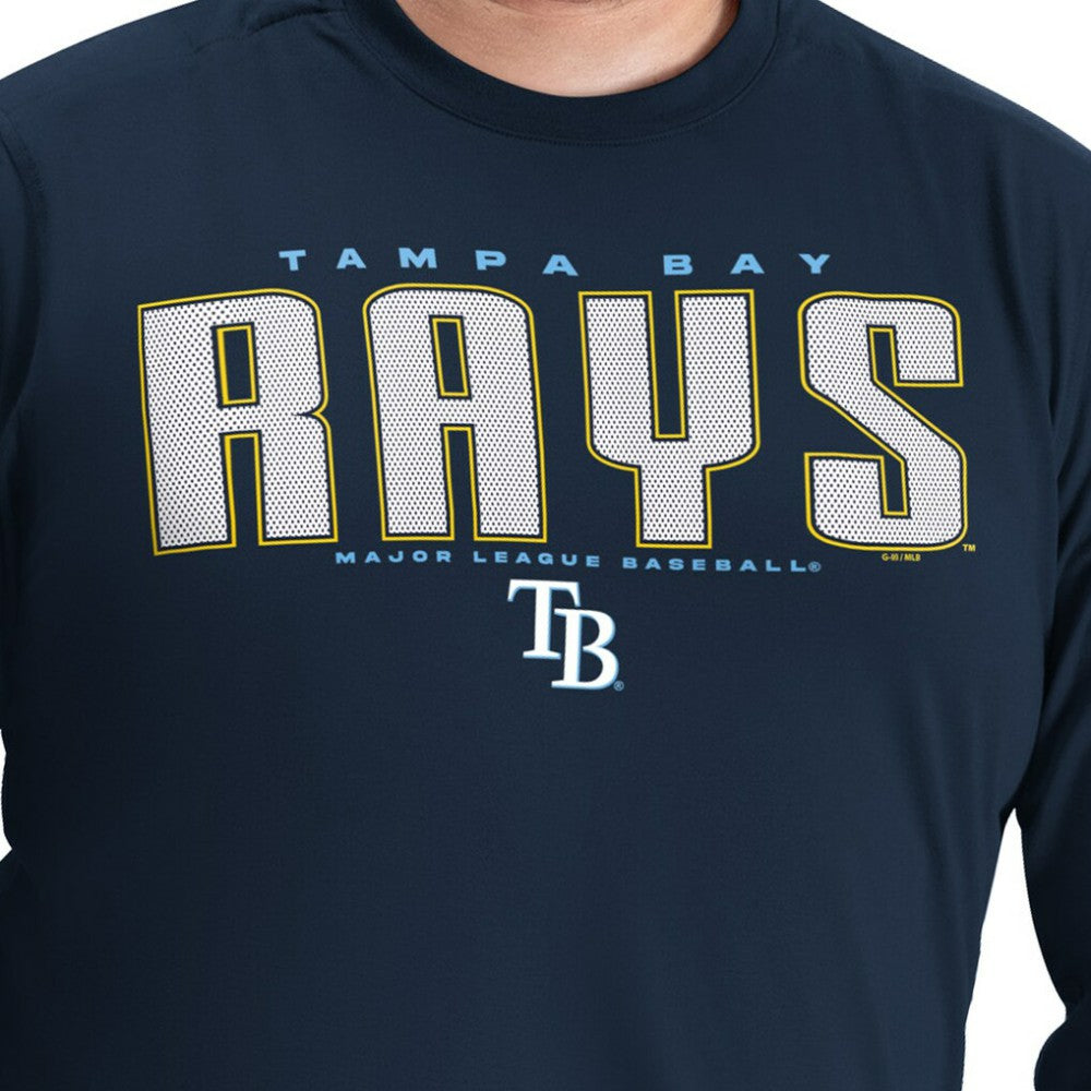 Tampa Bay Rays G-III Sports by Carl Banks Adaptive Long Sleeve T-Shirt | MLB For sale