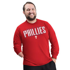Philadelphia Phillies G-III Sports by Carl Banks Adaptive Long Sleeve T-Shirt | MLB Discount