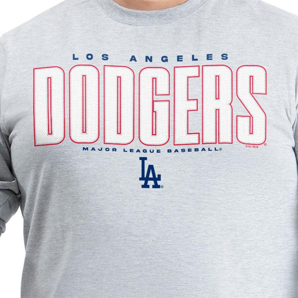 Los Angeles Dodgers G-III Sports by Carl Banks Adaptive Long Sleeve T-Shirt | MLB New