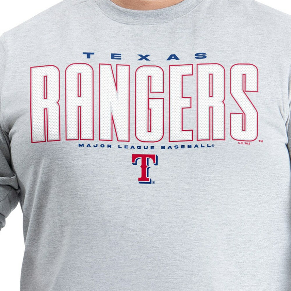 Texas Rangers G-III Sports by Carl Banks Adaptive Long Sleeve T-Shirt | MLB Sale