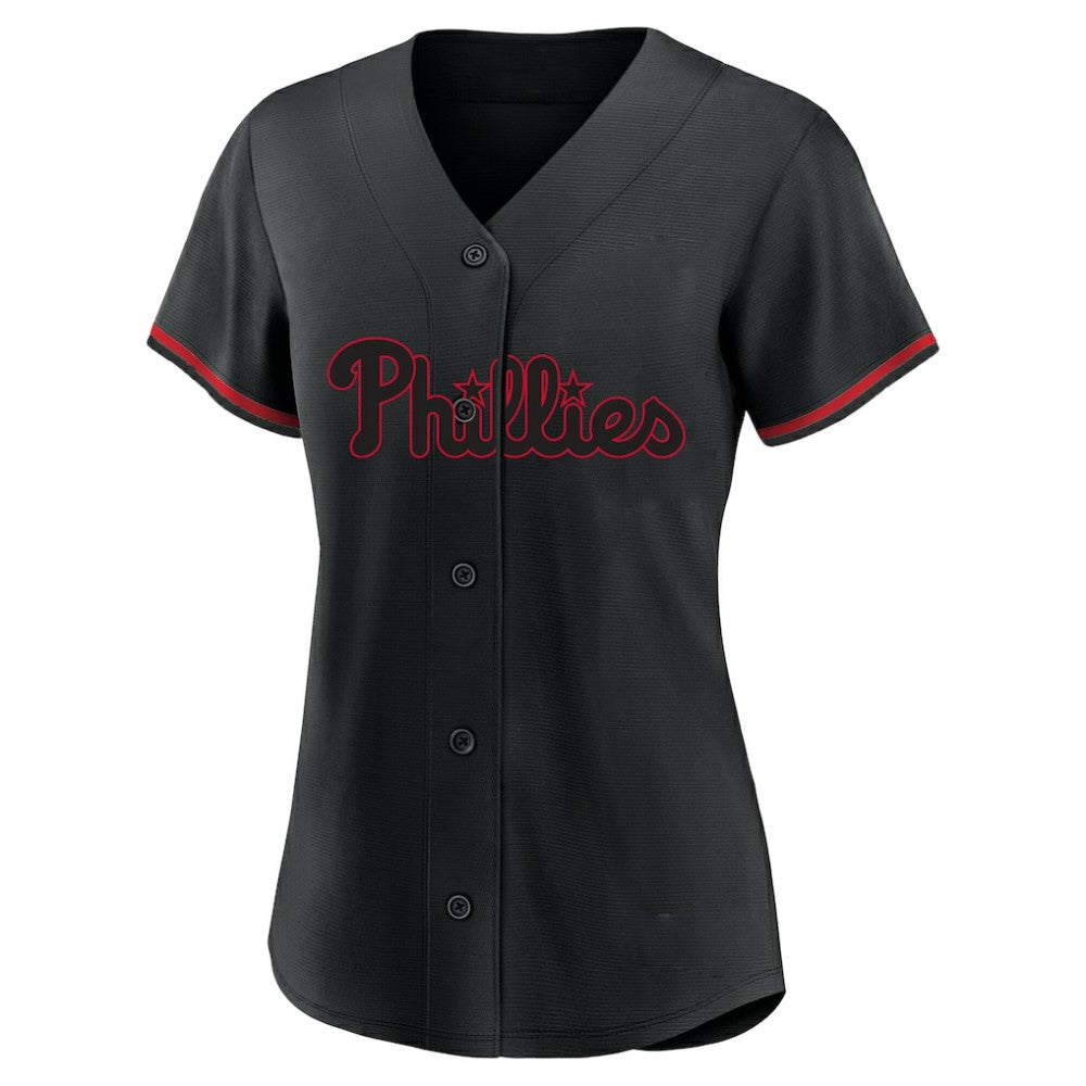 Bryce Harper Philadelphia Phillies Profile Women's Plus Size Player Name & Number Fashion Jersey | MLB Near me