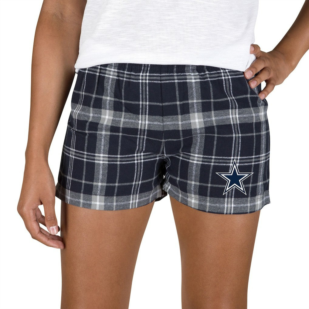 Dallas Cowboys  Concepts Sport Women's Ultimate Flannel Shorts