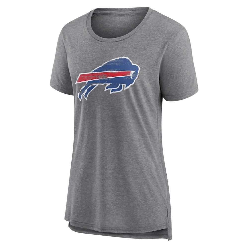 Buffalo Bills  Women's Heritage Custom Name & Number Tri-Blend T-Shirt