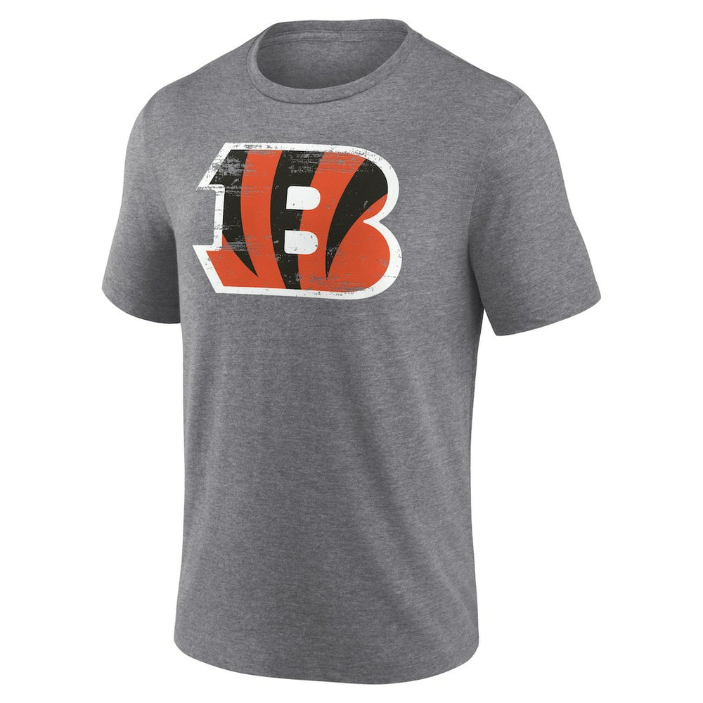 Cincinnati Bengals  Heritage Custom Name & Number Tri-Blend T-Shirt