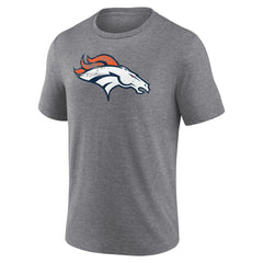 Denver Broncos  Heritage Custom Name & Number Tri-Blend T-Shirt